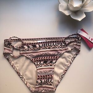 Exhilaration Juniors Strappy Hipster Bikini Bottom